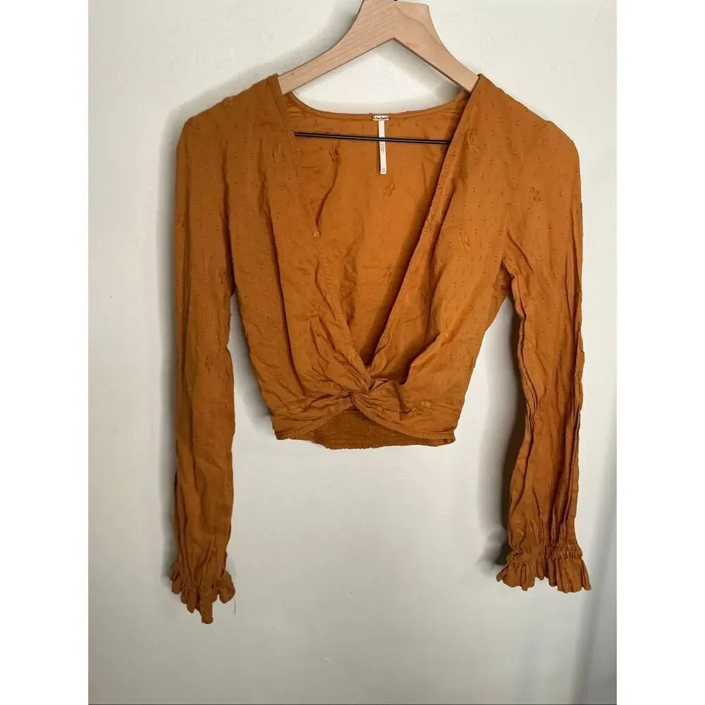 Free People The One That I Love Top | Yellow in XS